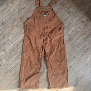 Liberty Mens Bib Overalls Light Brown 46x28